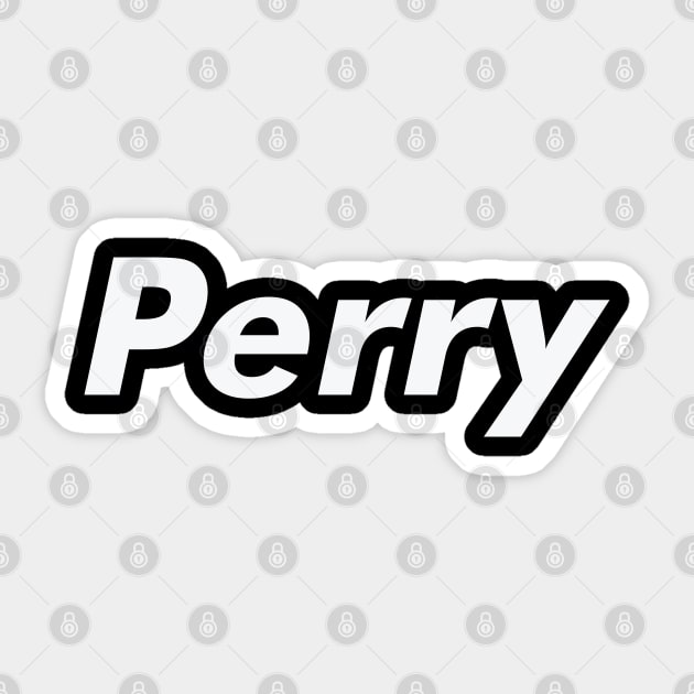 Perry Sticker by TyBen